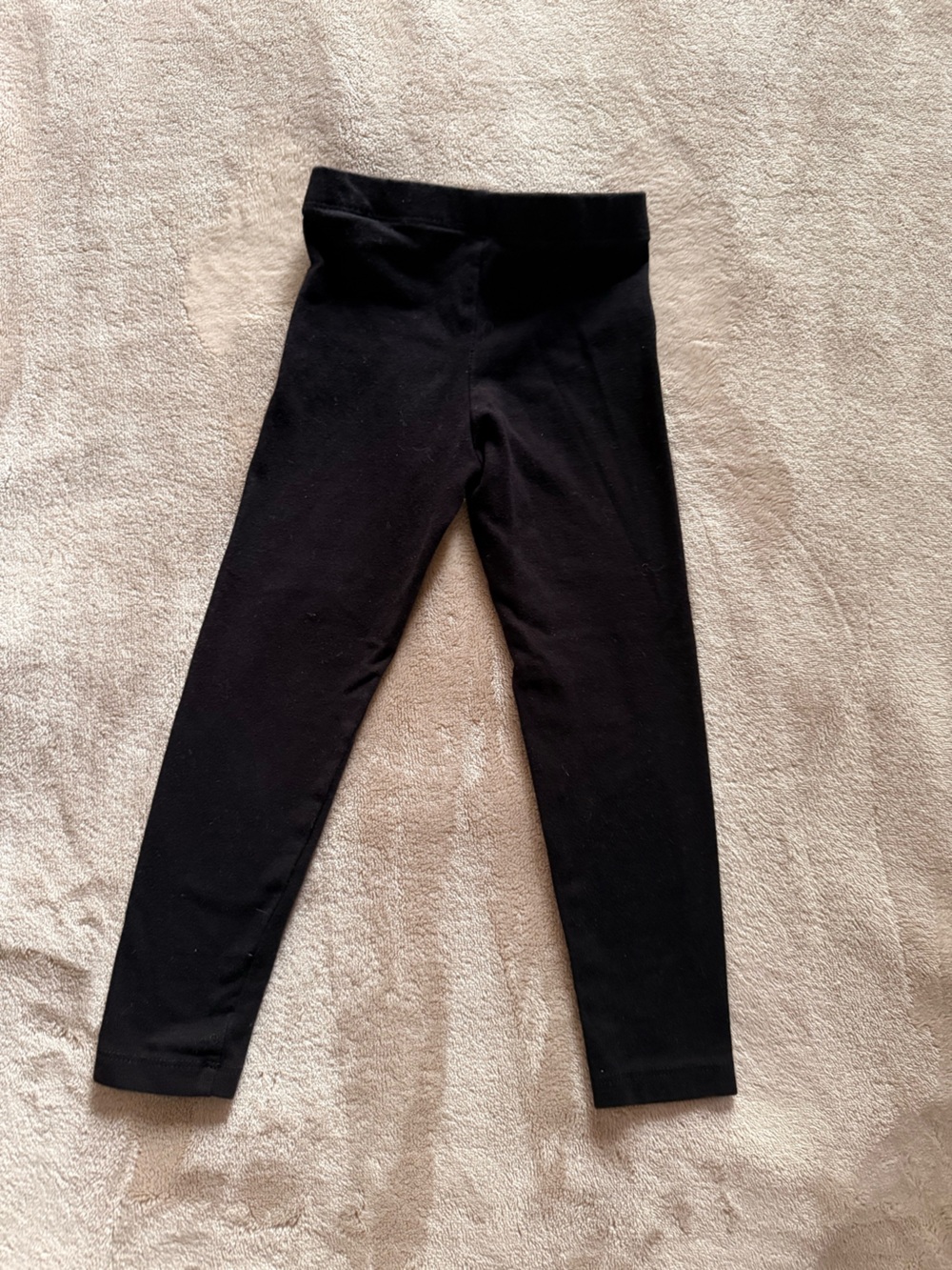 Everyday Black Kids Leggings — Comfortable Stretch Fit